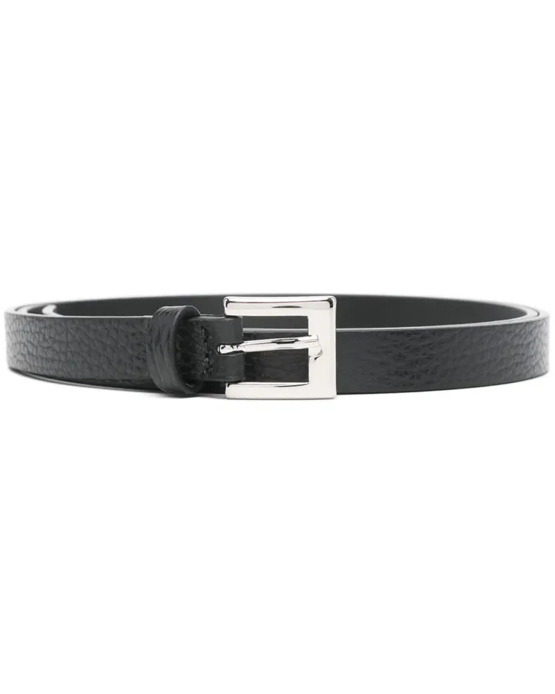 P.A.R.O.S.H. P.A.R.O H. Gürtel aus Leder - Schwarz Schwarz