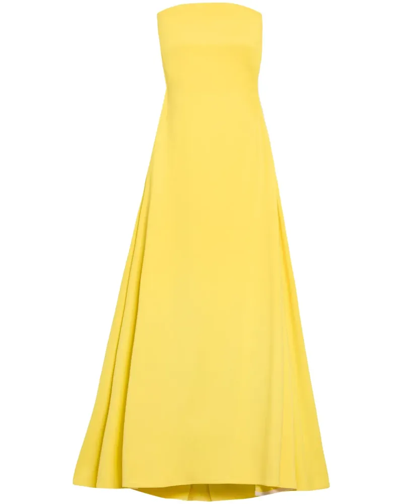 Jacquemus Trägerloses Abendkleid - Gelb Gelb