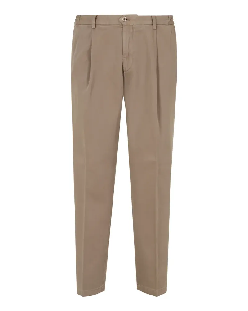 Briglia 1949 Tapered-Hose mit Bundfalten - Nude Nude