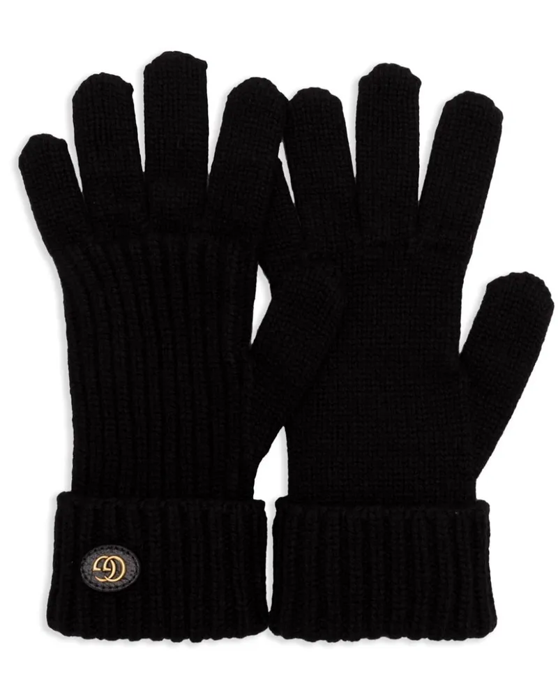 Gucci Handschuhe mit GG - Schwarz Schwarz