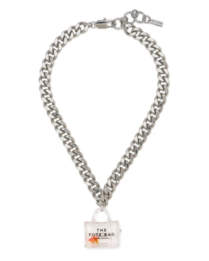 Marc Jacobs The Tote Bag Halskette - Silber Silber