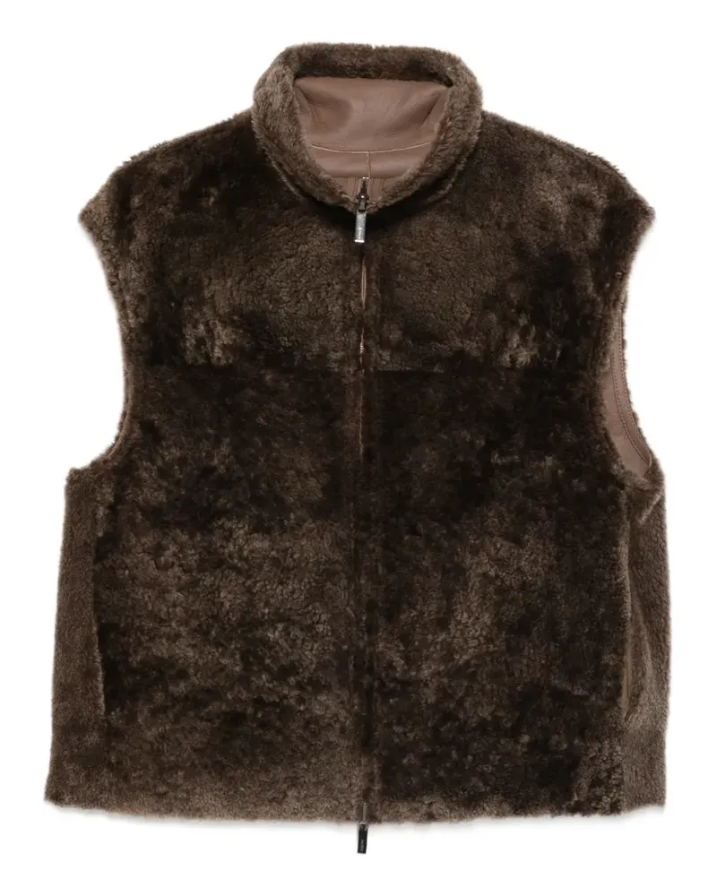 Joseph Wendbare Jacke aus Shearling - Braun Braun