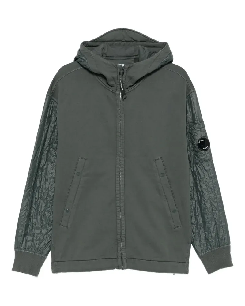 C.P. Company Kapuzenjacke mit gesteppten Ärmeln - Grau Grau