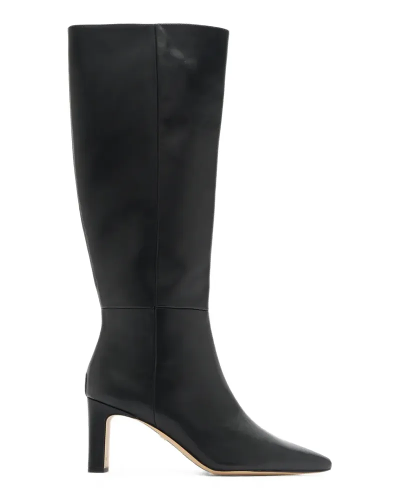 Sam Edelman Sylvia square-toe leather boots - Schwarz Schwarz