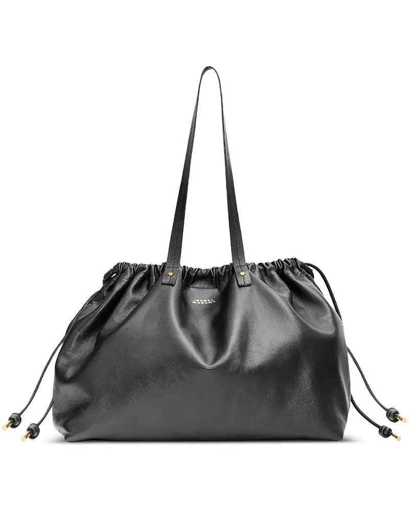 Isabel Marant Silven E/W Schultertasche - Schwarz Schwarz
