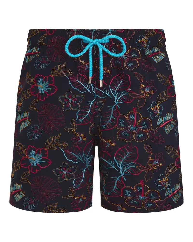 Vilebrequin floral-print swimsuit - Blau Blau