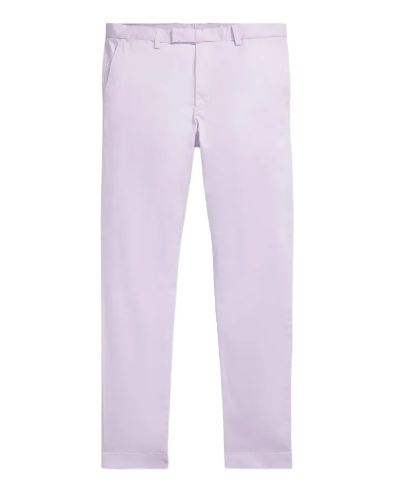 Ralph Lauren Jarrett Slim Fit Satinhose - Violett Violett