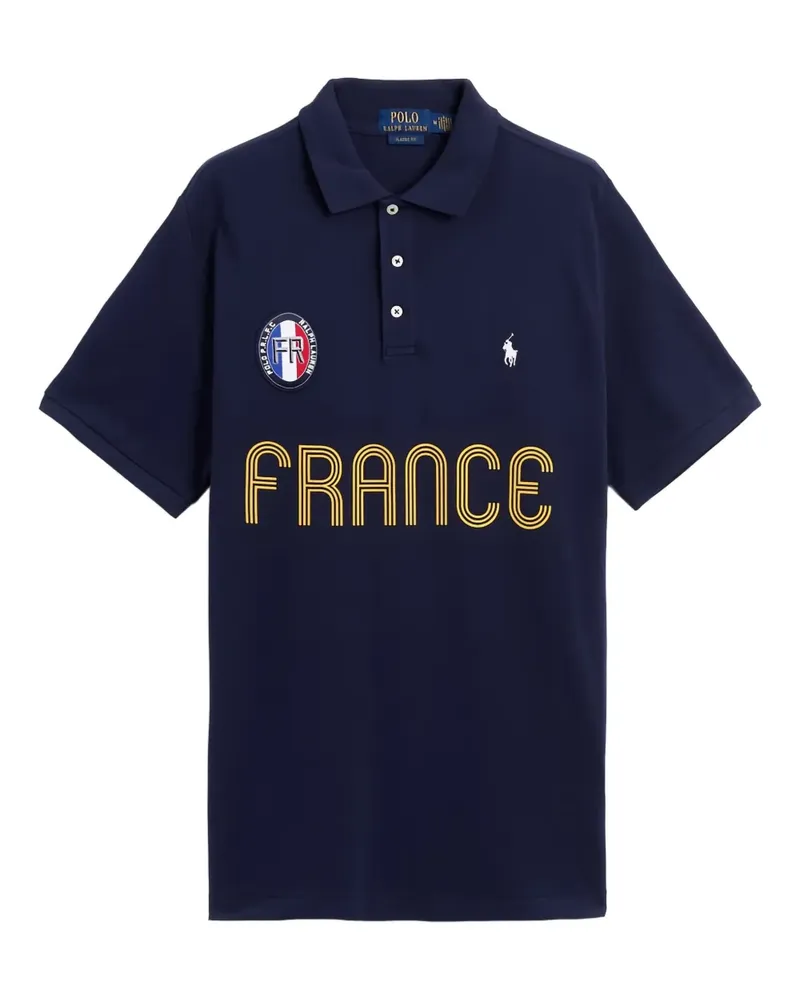Ralph Lauren France 24 Poloshirt - Blau Blau