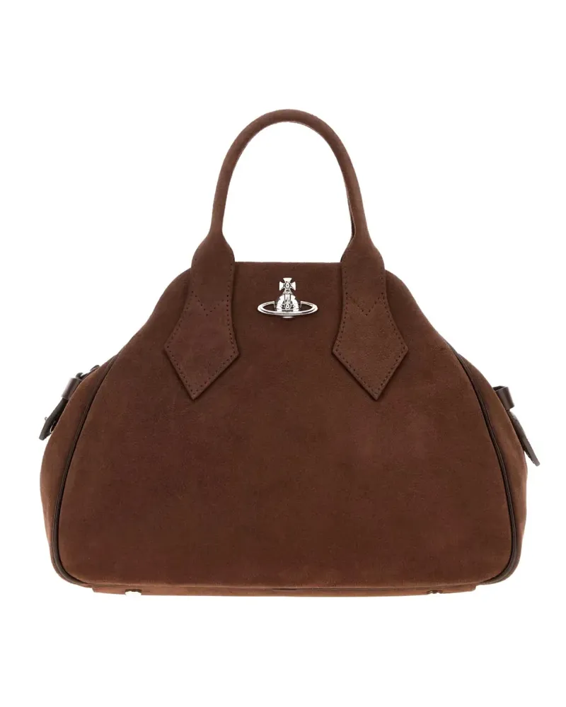 Vivienne Westwood Mittelgroßer Yasmine Orb Tote Bag - Braun Braun