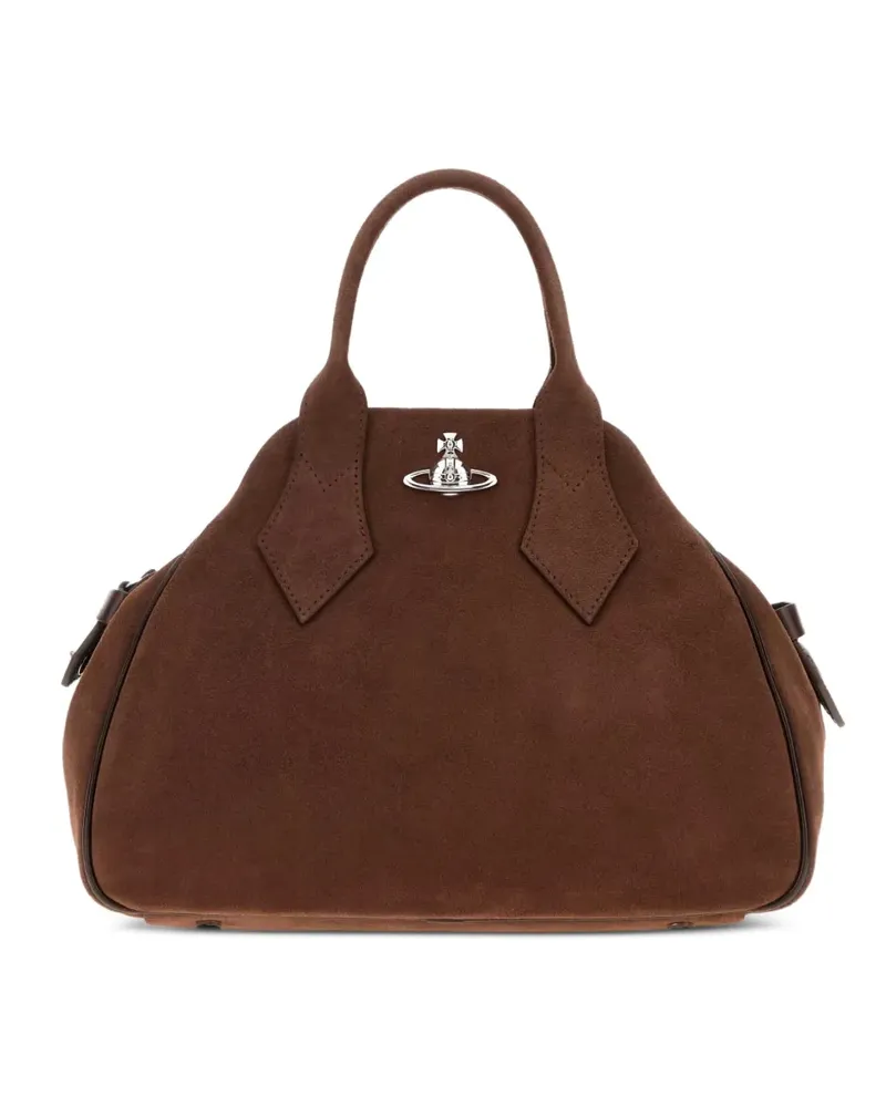 Vivienne Westwood Mittelgroßer Yasmine Orb Tote Bag - Braun Braun