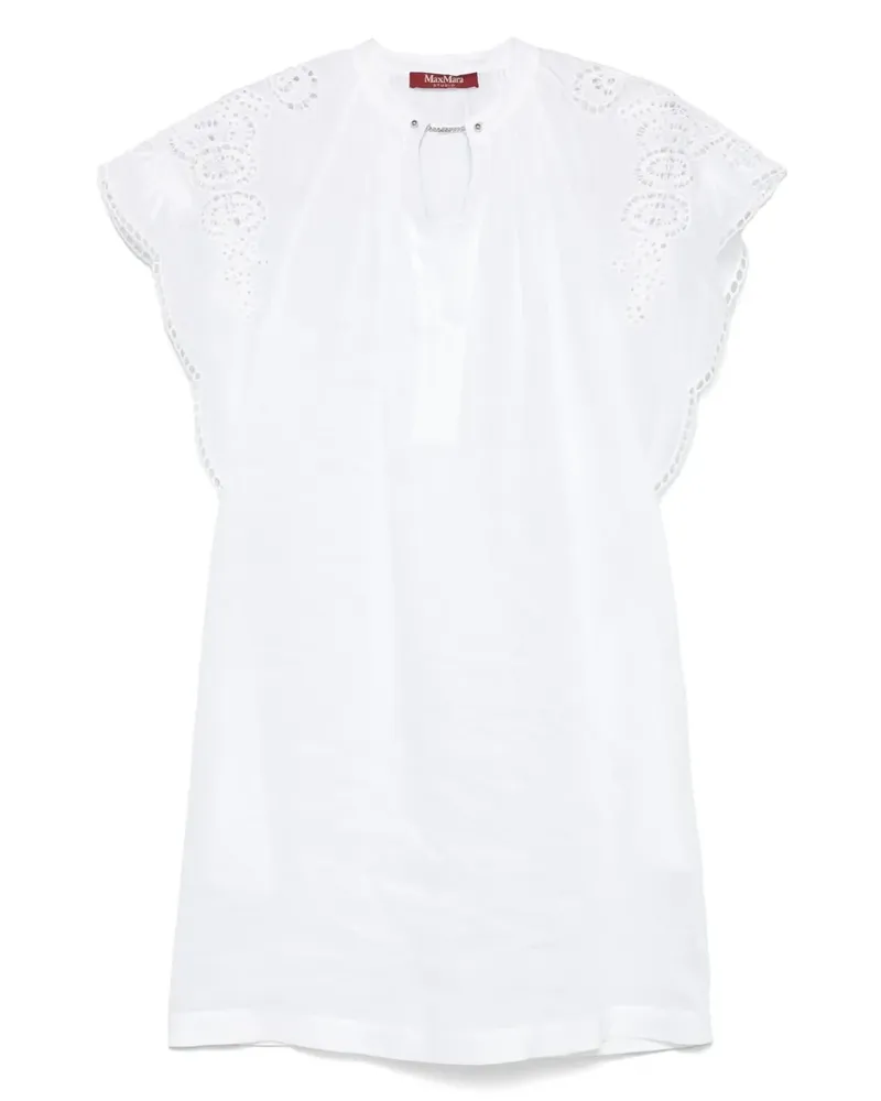 Max Mara Astor Kleid - Weiß Weiß