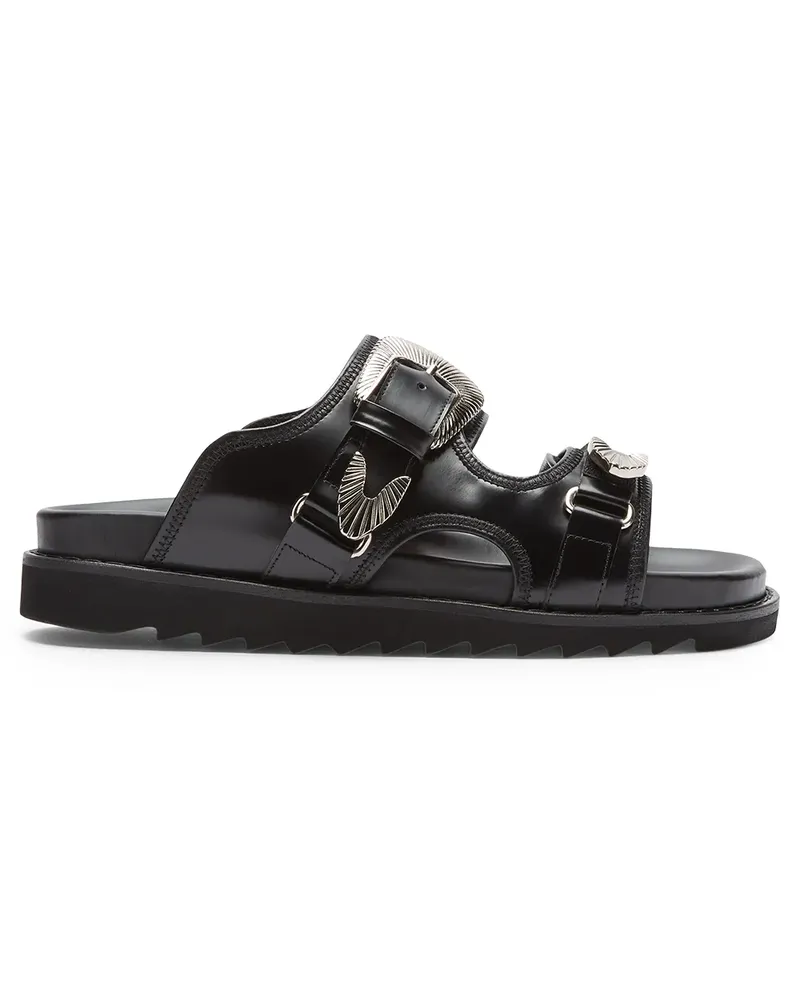Toga x Browns Polido Sandalen - Schwarz Schwarz