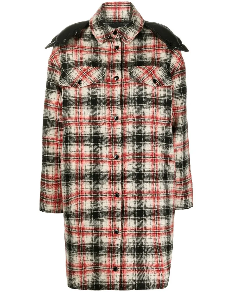Moncler Wendbarer Mantel - Schwarz Schwarz