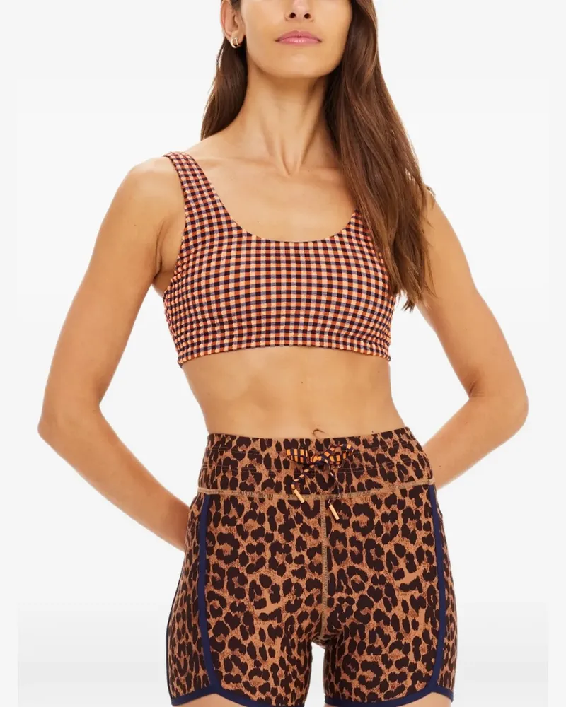 The Upside Solaris Harley scoop bra - Orange Orange