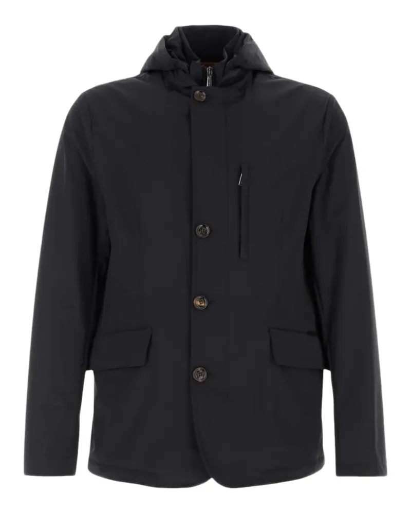 MOORER Vermont Kapuzenjacke - Schwarz Schwarz