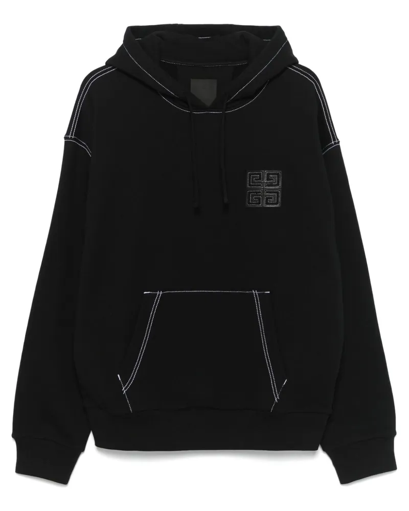 Givenchy Hoodie mit 4G-Motiv - Schwarz Schwarz