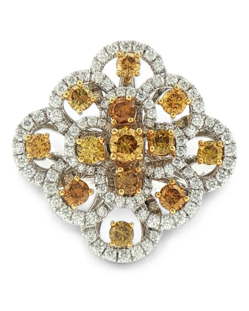 HYT Jewelry Ring mit Diamanten - Silber Silber