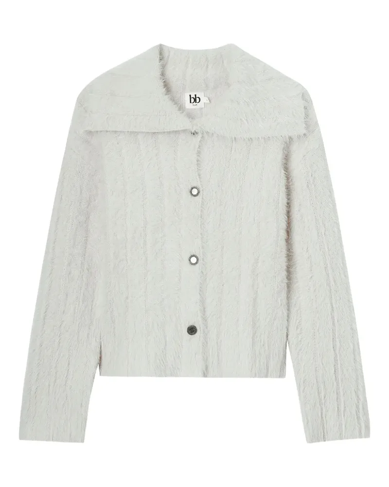 b+ab Cardigan mit Knöpfen - Nude Nude