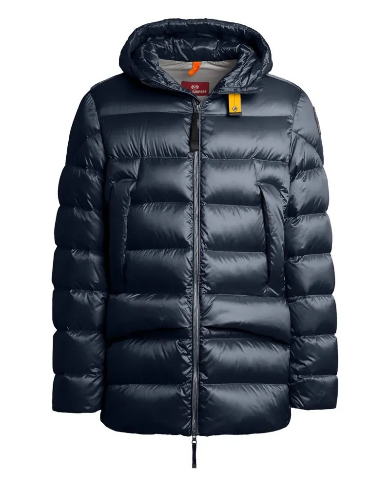 Parajumpers Gesteppte Rolph Kapuzenjacke - Blau Blau