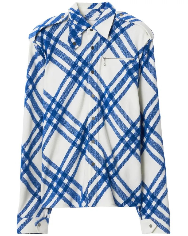 Burberry Hemd mit Vintage Check - Weiß Weiß