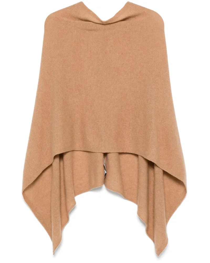 Blanca Gestrickter Poncho - Braun Braun