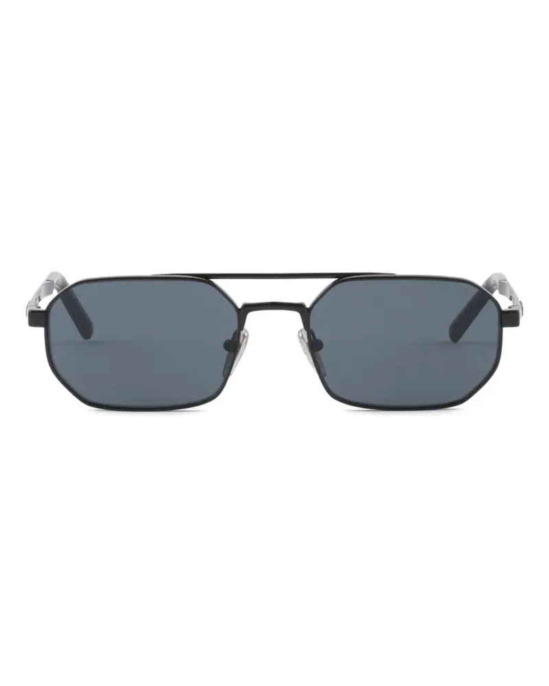 Prada sunglasses with logo - Schwarz Schwarz