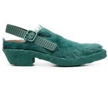 Venga Mules im Western-Look - Grün