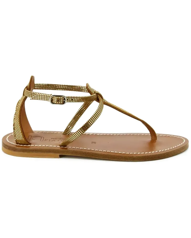 K.Jacques  Flache Buffon Sandalen - Braun Braun