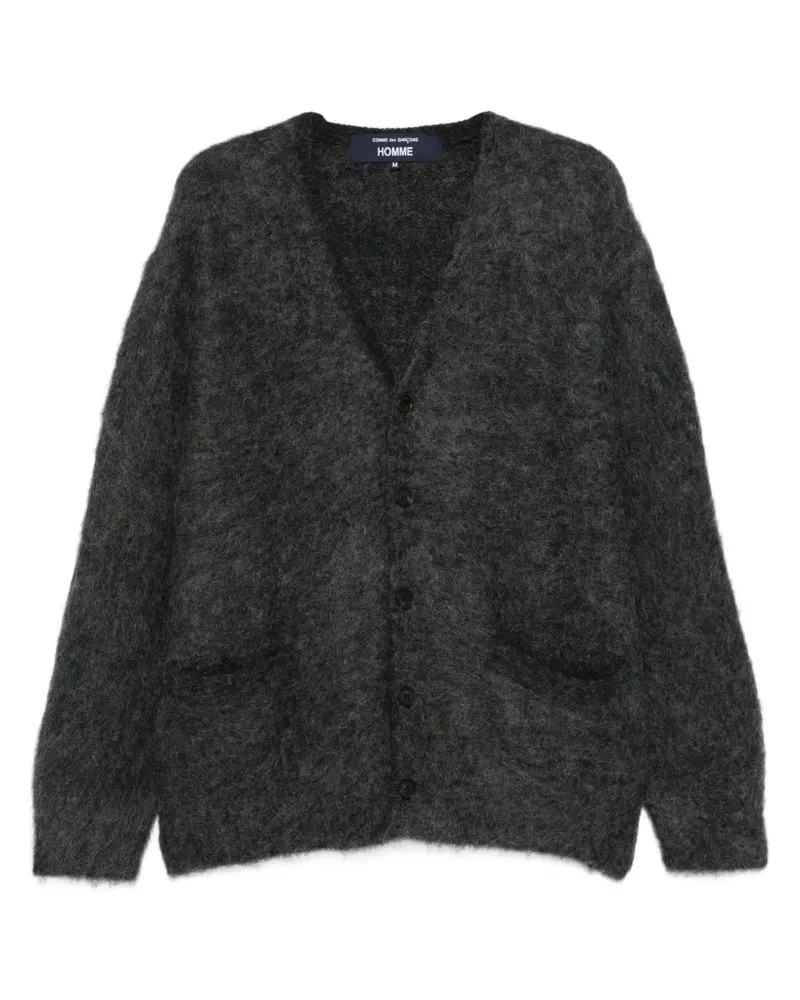 Comme des Garçons Cardigan mit V-Ausschnitt - Grau Grau