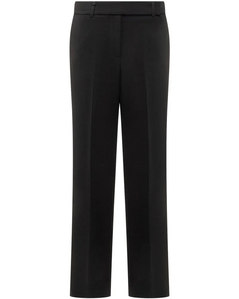 Michael Kors Hose mit Bundfalten - Schwarz Schwarz