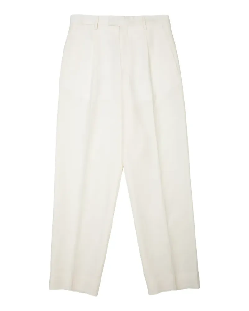 Briglia 1949 pleated trousers - Weiß Weiß