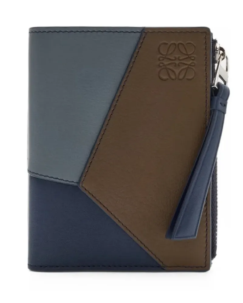 Loewe Puzzle compact wallet - Blau Blau