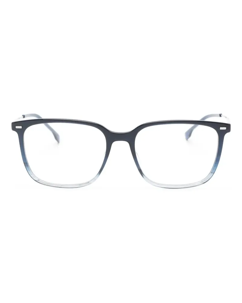 HUGO BOSS square-frame glasses - Blau Blau