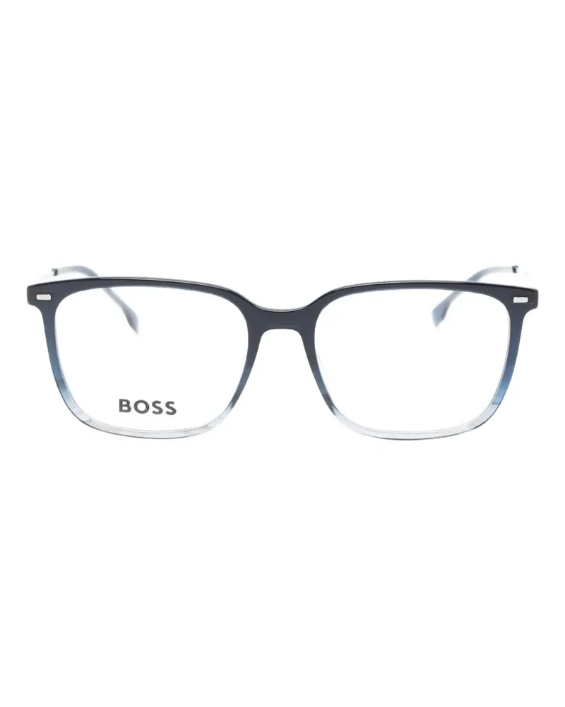 HUGO BOSS square-frame glasses - Blau Blau