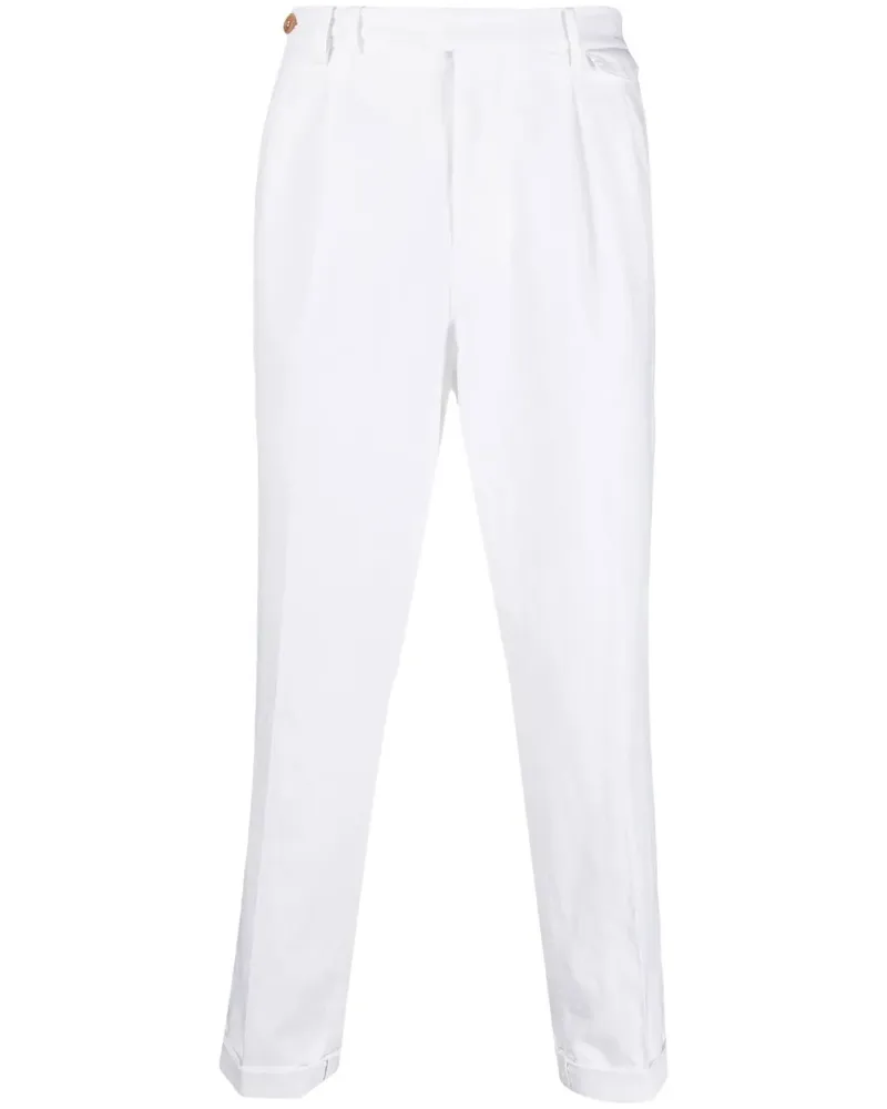 Brunello Cucinelli Hose mit geradem Bein - Weiß Weiß