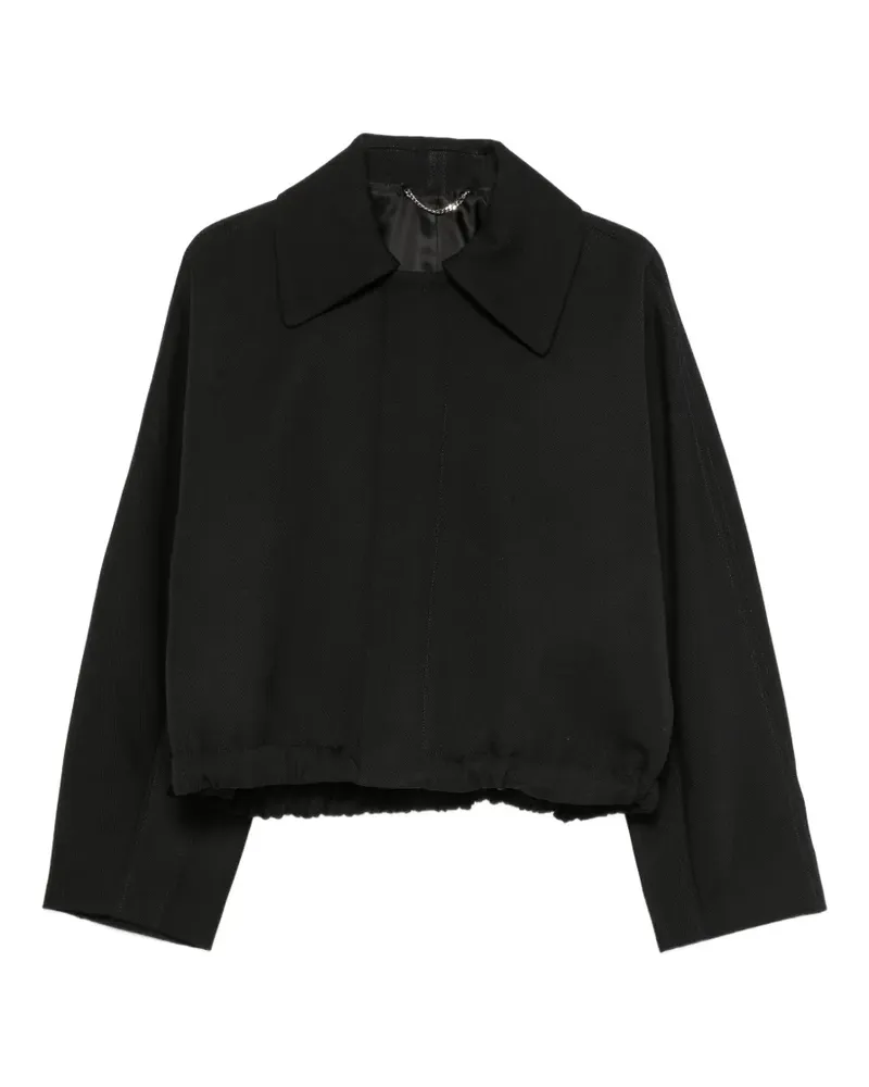 Victoria Beckham Arden zip-up wool jacket - Schwarz Schwarz