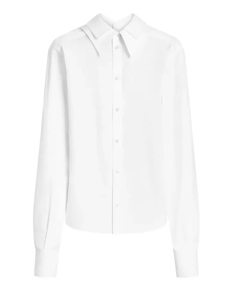 Dolce & Gabbana Hemd aus Popeline - Weiß Weiß