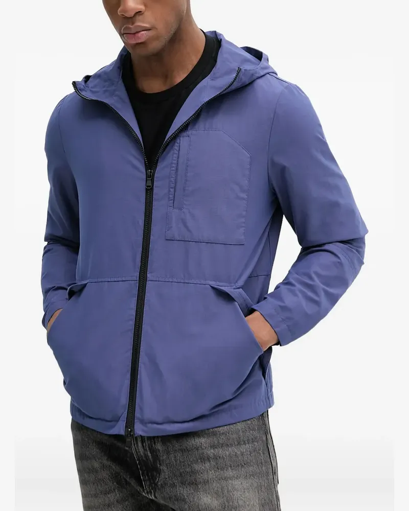 Benetton hooded jacket - Blau Blau