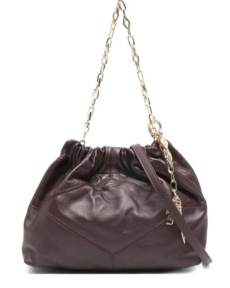 ba&sh chain-strap charm-detail tote bag - Rot Rot