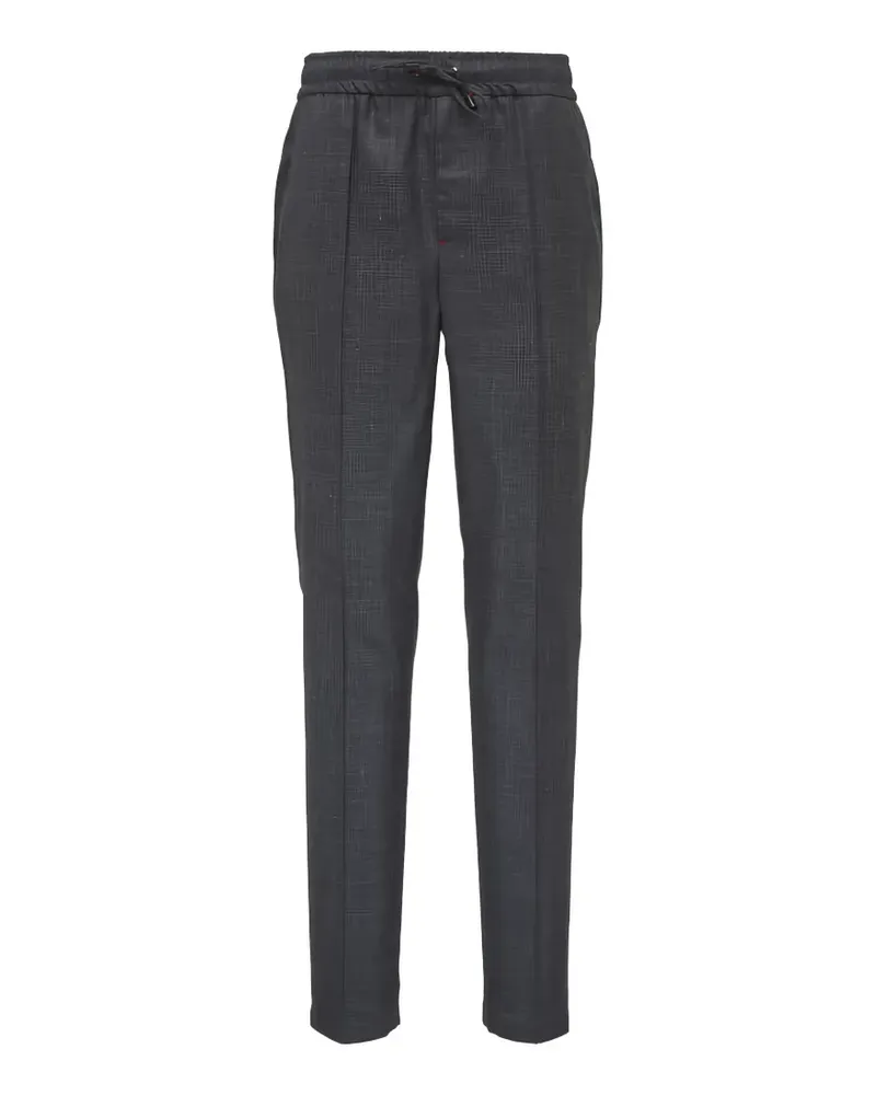 Isaia Hose mit Kordelzug - Grau Grau