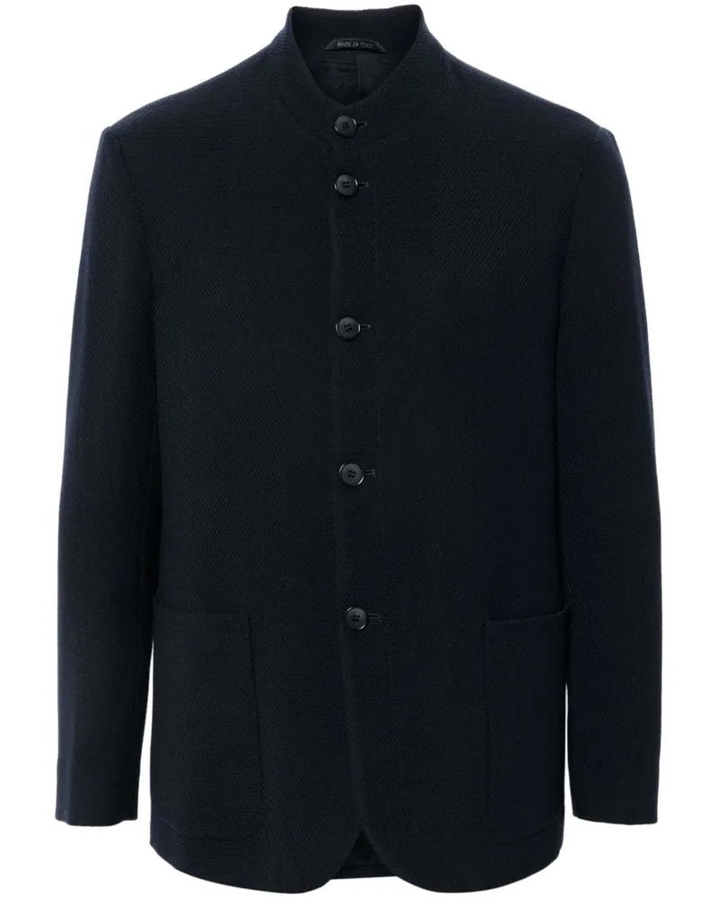 Giorgio Armani Klassisches Sakko - Blau Blau
