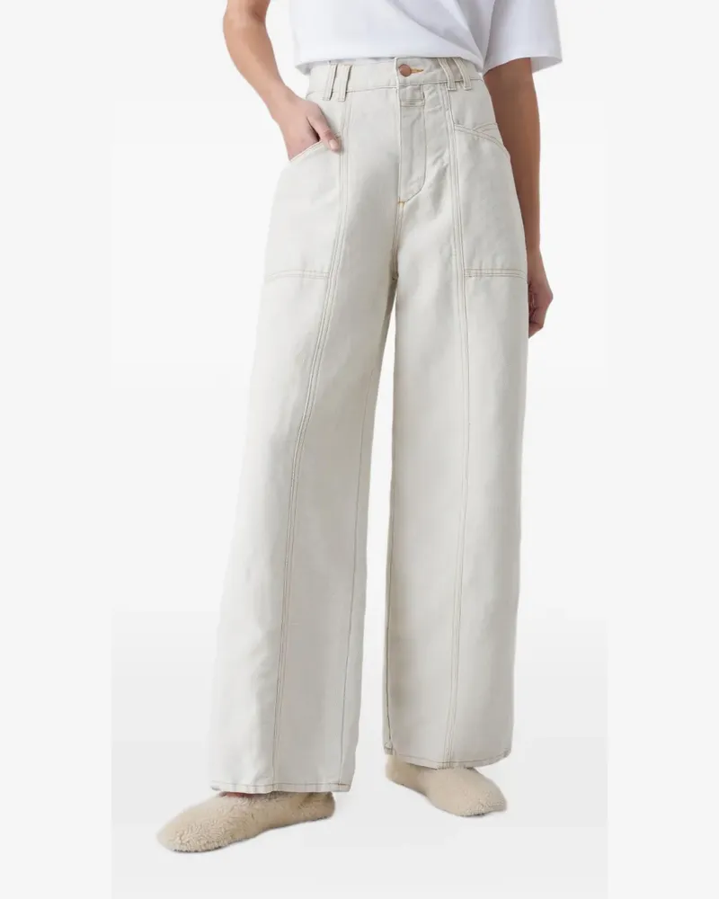 Closed X-Centric wide-leg jeans - Nude Nude