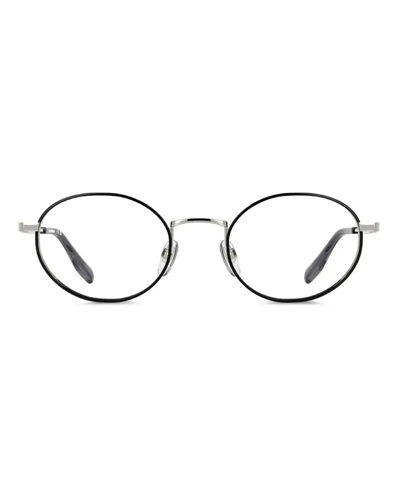 Karl Lagerfeld Brille mit ovalem Gestell - Schwarz Schwarz