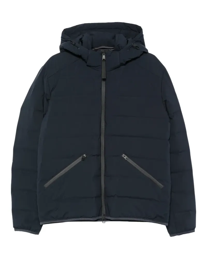 Marc O'Polo x Function hooded padded jacket - Blau Blau