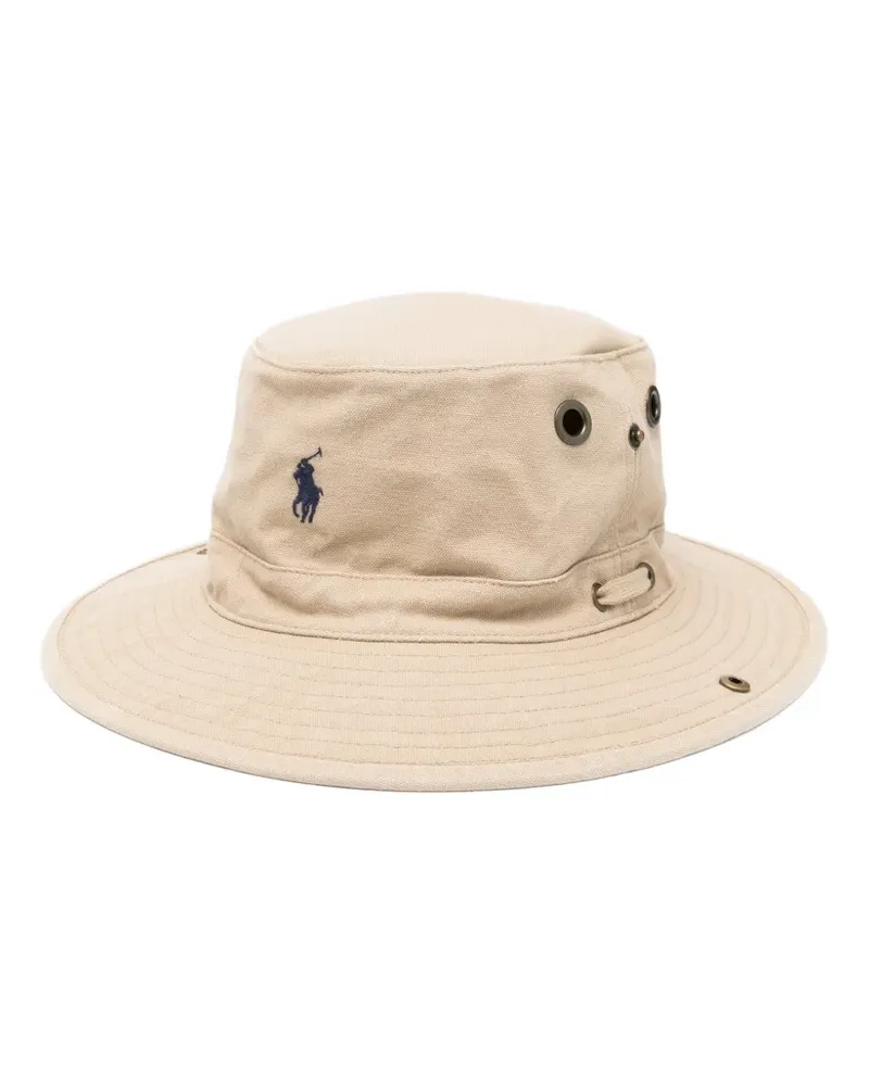 Ralph Lauren Fischerhut mit Logo-Stickerei - Nude Nude