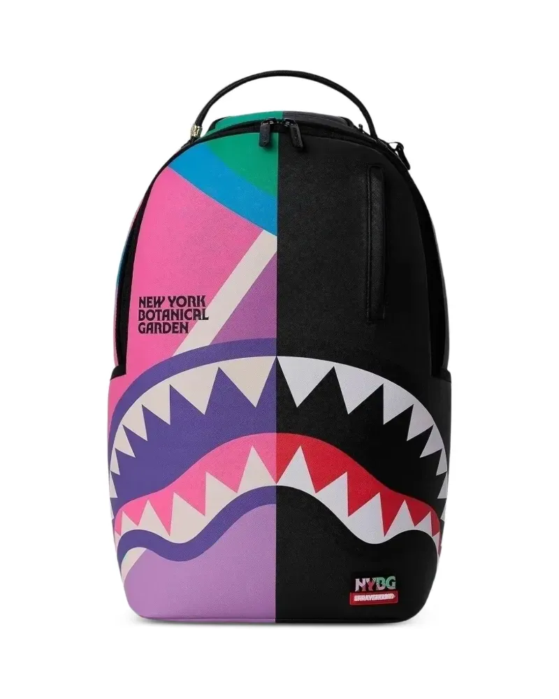 Sprayground New York Botanical Garden Shark Rucksack - Schwarz Schwarz