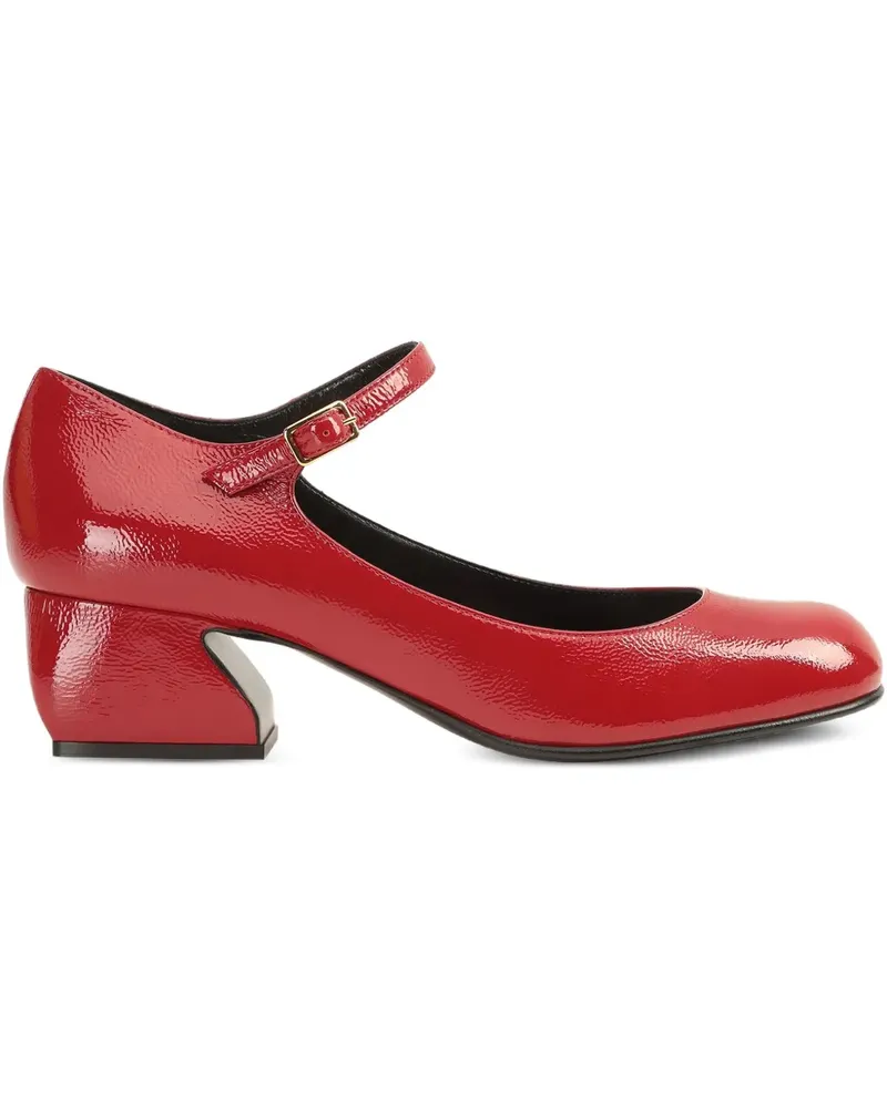 Sergio Rossi Pumps mit Schnallenriemen 45mm - Rot Rot