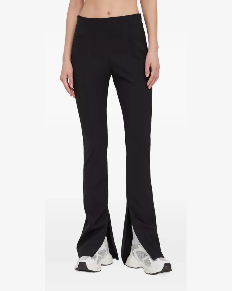 HUGO BOSS Hose mit Schlitzen - Schwarz Schwarz
