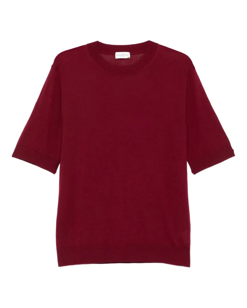 Ballantyne T-Shirt mit rundem Ausschnitt - Rot Rot