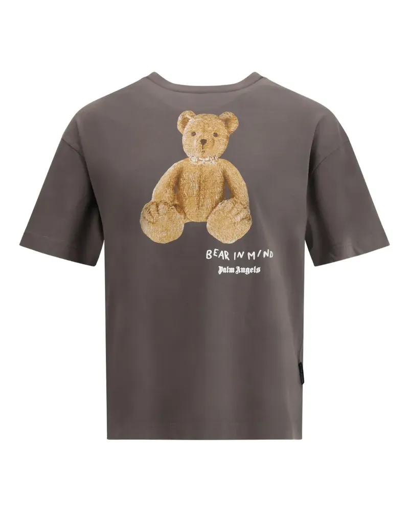 Palm Angels Bear in Mind T-Shirt - Grau Grau